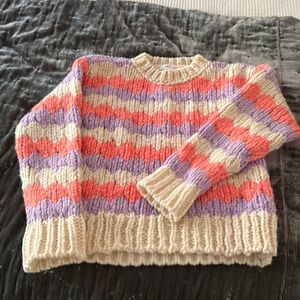 Mango stripe sweater